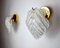 Murano Leaf Sconces from Mazzega, Italy, 1970s, Set of 2, Image 5