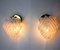 Murano Leaf Sconces from Mazzega, Italy, 1970s, Set of 2, Image 6