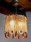 Frosted Murano Glass Chandelier from Mazzega, Italy, 1960s, Image 2