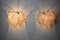 Murano Leaf Sconces from Mazzega, Italy, 1970s, Set of 2, Image 4