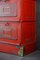 Red Sideboard in Metal, 1920s, Image 8