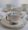 Porcelain Coffee Service by Richard Ginori, Italy, 1940s, Set of 12 12