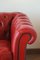 Club chair Chesterfied bordeaux, anni '80, Immagine 13