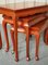 Oriental Teak Nest of Tables, Set of 3 3