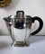 Pariser Silber Edition Kaffee- und Teeservice von Ravinet Denfert, 1920er, 4er Set 6