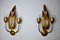 Leaf Sconces from Ferro Arte, Spain, 1960s, Set of 2 1