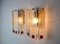 Frosted Murano Glass Sconces from Mazzega, Italy, 1960s, Set of 2 4