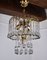 Murano Glass Drop Chandelier from Venini, Italy, 1960s, Image 1