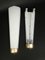 Large Mid-Century Italian Sconces in Acrylic glas and Brass, 1960s, Set of 2 5