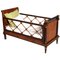 Baby Bed Cot in Burl Walnut and Carved Maple by Paolo Buffa for La Permanente Mobili Cantù, 1930s 2