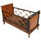 Baby Bed Cot in Burl Walnut and Carved Maple by Paolo Buffa for La Permanente Mobili Cantù, 1930s 4