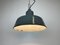 Industrial Grey Enamel Pendant Lamp from Siemens, 1950s 11