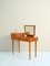 Small Vintage Danish Dressing Table with Mirror, 1960s 4