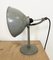 Grey Industrial Table Lamp, 1970s 5