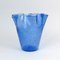 Vintage Murano Bollicine Glass Cartoccio Vases, 1950s, Set of 2 9