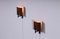 Plywood & Metal Wall Lights by Louis C. Kalff for Philips, 1950s, Set of 2 19