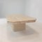 Italian Travertine Coffee Table, 1980s 4