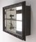 Mid-Century French Louis XV style Decorative Mirrored Shelf with Stucco Frame, 1960s 7