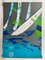 Munich Olympic Games Sejling Skabe Yachting Poster by Otl Aicher, 1972, Image 6