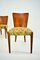 Art Deco Model H-214 Dining Chairs attributed to Jindrich Halabala for Up Závody, 1930s, Set of 4 5