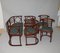 Living Room Sofa & Armchairs attributed to Josef Hoffmann, 1900s, Set of 3, Image 6