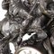 Italienische Standuhr aus Bronze mit zoomorphen Verzierungen aus Draht 7