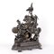 Italian Support Clock in Bronze with Wire Zoomorphic Decorations 14