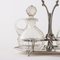Silver and Ground Crystal Oil Cruet, Vicenza 3