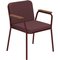 Nature Burgundy Armchair from Mowee, Image 2