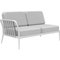 Ribbons White Double Right Sofa from Mowee 2