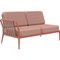 Ribbons Salmon Double Right Sofa from Mowee, Image 2