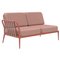 Ribbons Salmon Double Right Sofa from Mowee 1