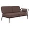 Ribbons Chocolate Double Left Sofa from Mowee 1