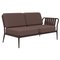 Ribbons Chocolate Double Left Sofa from Mowee, Image 1