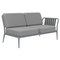 Ribbons Grey Double Left Sofa from Mowee 1