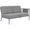 Ribbons Grey Double Left Sofa from Mowee 2