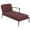 Nature Burgundy Left Chaise Longue by Mowee 1