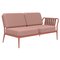 Ribbons Salmon Double Left Sofa from Mowee, Image 1