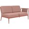 Ribbons Salmon Double Left Sofa from Mowee 2