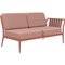 Ribbons Salmon Double Left Sofa from Mowee, Image 2