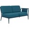 Ribbons Navy Double Left Sofa from Mowee 1