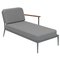 Chaise Longue Gauche Nature Grise de Mowee 1