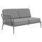 Ribbons Grey Double Right Sofa from Mowee 1