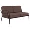 Ribbons Chocolate Double Right Sofa from Mowee 1