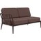 Ribbons Chocolate Double Right Sofa from Mowee 2