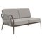 Ribbons Bronze Double Right Sofa from Mowee 1