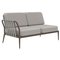 Ribbons Bronze Double Right Sofa from Mowee, Image 1