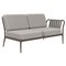 Ribbons Bronze Double Left Sofa from Mowee, Image 1