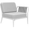 Ribbons White Left Modular Sofa from Mowee, Image 2