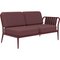 Ribbons Burgundy Double Left Sofa from Mowee 2